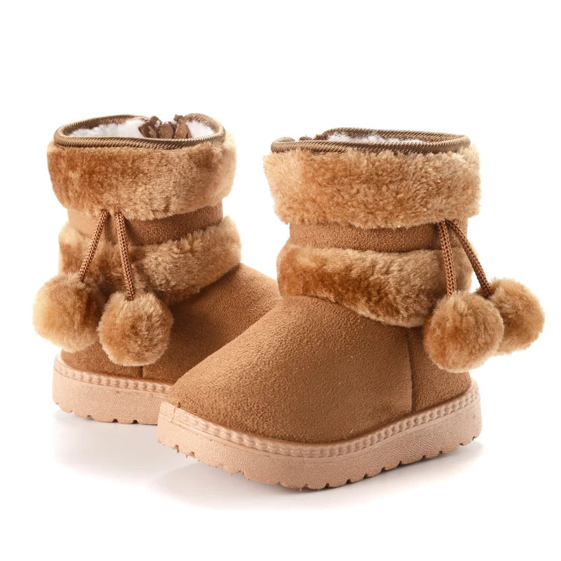 Botinha de Inverno Pompom