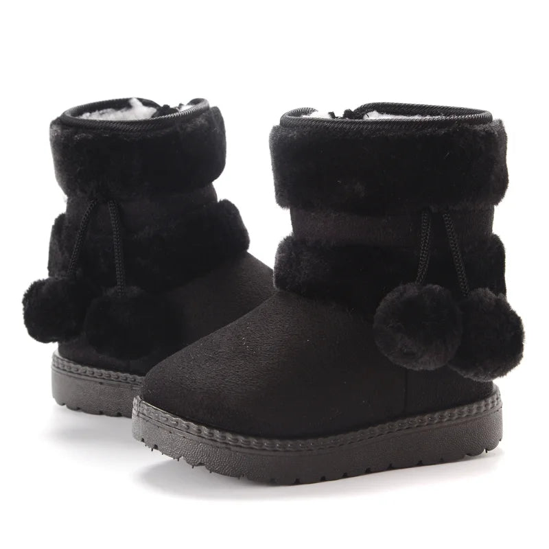 Botinha de Inverno Pompom