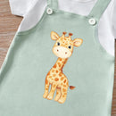 Conjunto Romper Giraffe