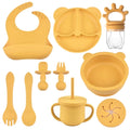 Kit Alimentação Infantil em Silicone – 9 Peças Antiderrapantes