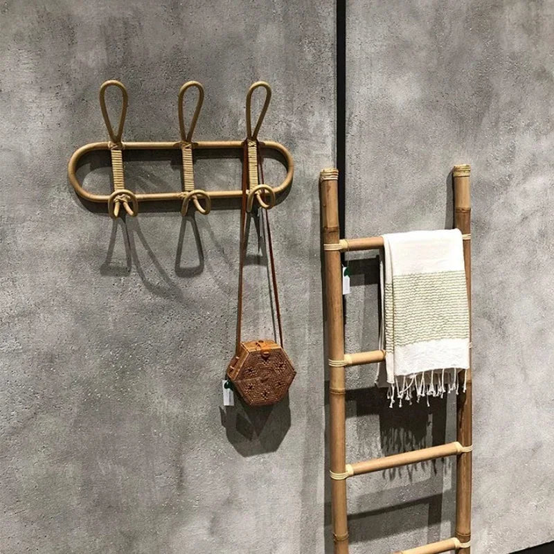 Rattan Wall Hooks – Cabideiro Infantil de Rattan