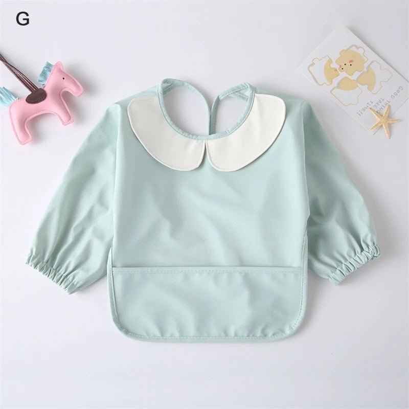 Babador Infantil de PU para Refeições e Proteção de Pintura – Boutique Infantil Les Enfants