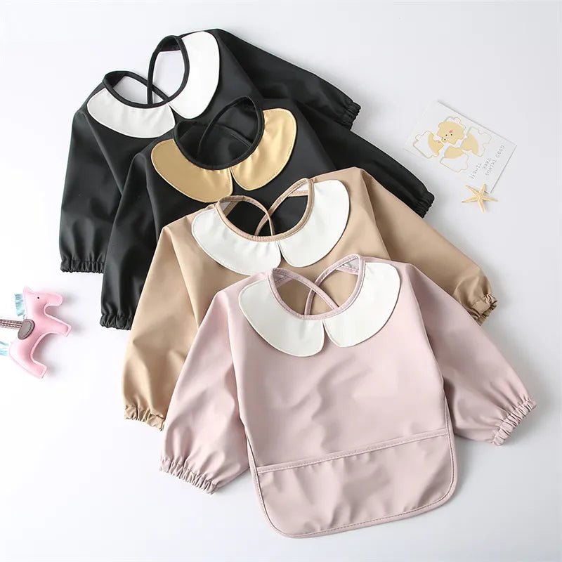 Babador Infantil de PU para Refeições e Proteção de Pintura – Boutique Infantil Les Enfants