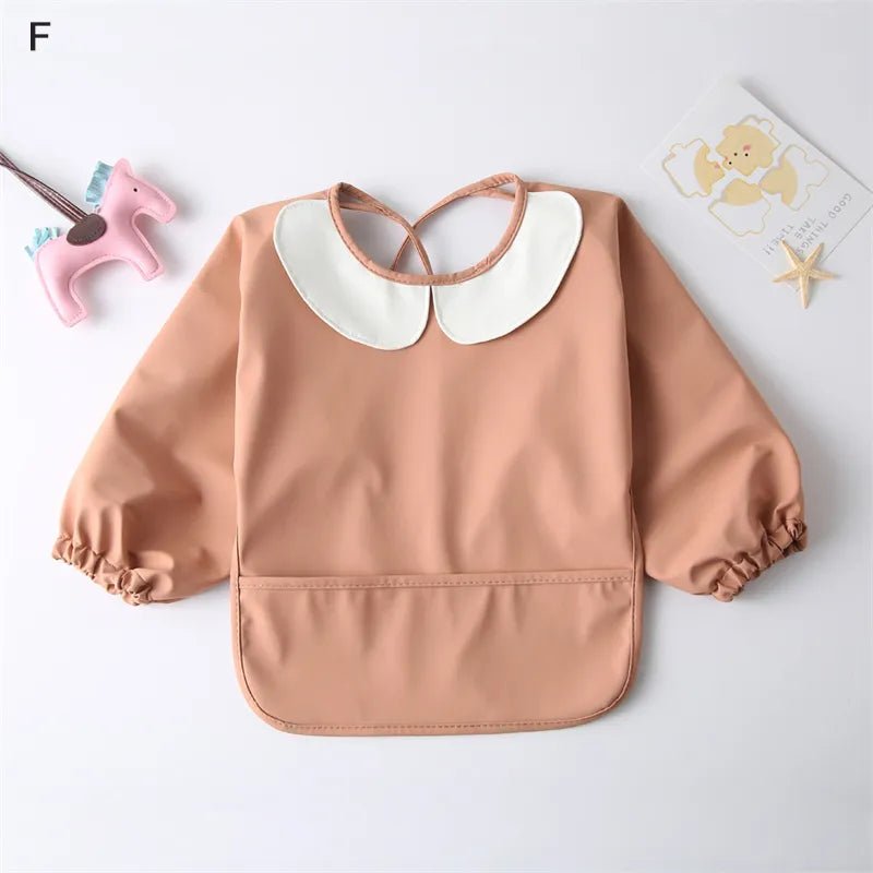 Babador Infantil de PU para Refeições e Proteção de Pintura – Boutique Infantil Les Enfants