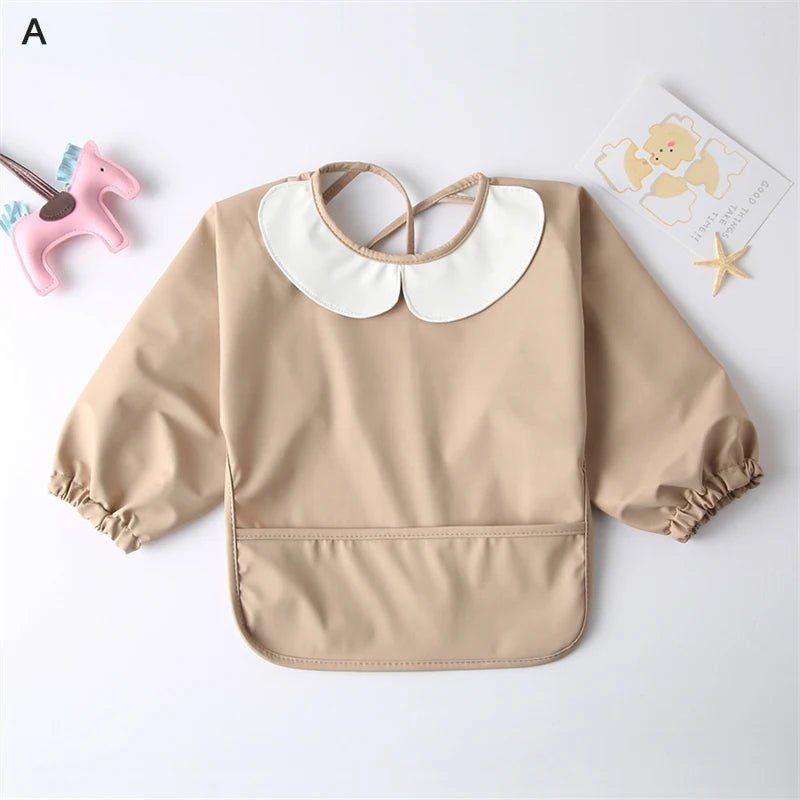 Babador Infantil de PU para Refeições e Proteção de Pintura – Boutique Infantil Les Enfants