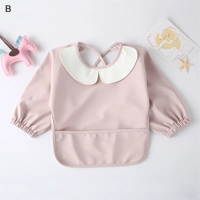 Babador Infantil de PU para Refeições e Proteção de Pintura – Boutique Infantil Les Enfants