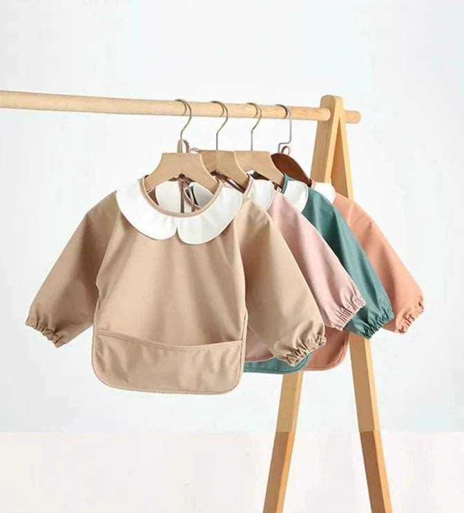 Babador Infantil de PU para Refeições e Proteção de Pintura – Boutique Infantil Les Enfants