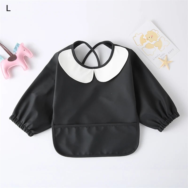 Babador Infantil de PU para Refeições e Proteção de Pintura – Boutique Infantil Les Enfants