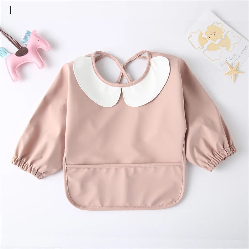 Babador Infantil de PU para Refeições e Proteção de Pintura – Boutique Infantil Les Enfants