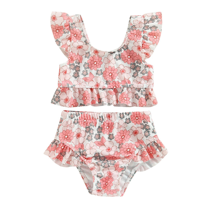 Biquini Infantil Floral – Boutique Infantil Les Enfants
