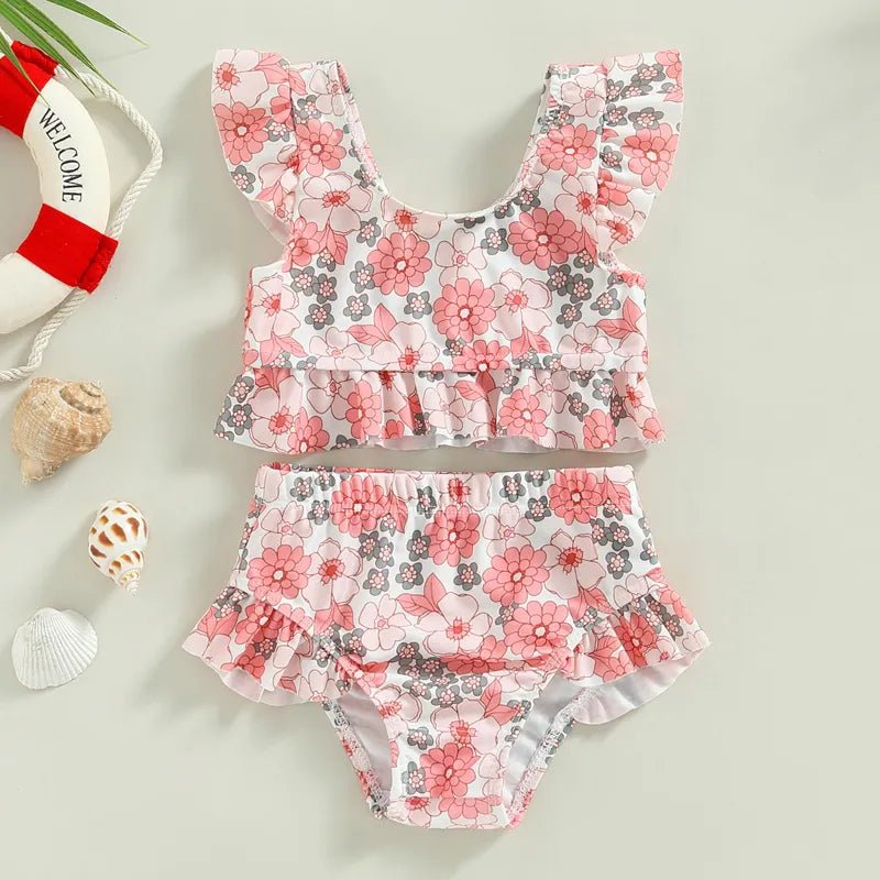 Biquini Infantil Floral – Boutique Infantil Les Enfants
