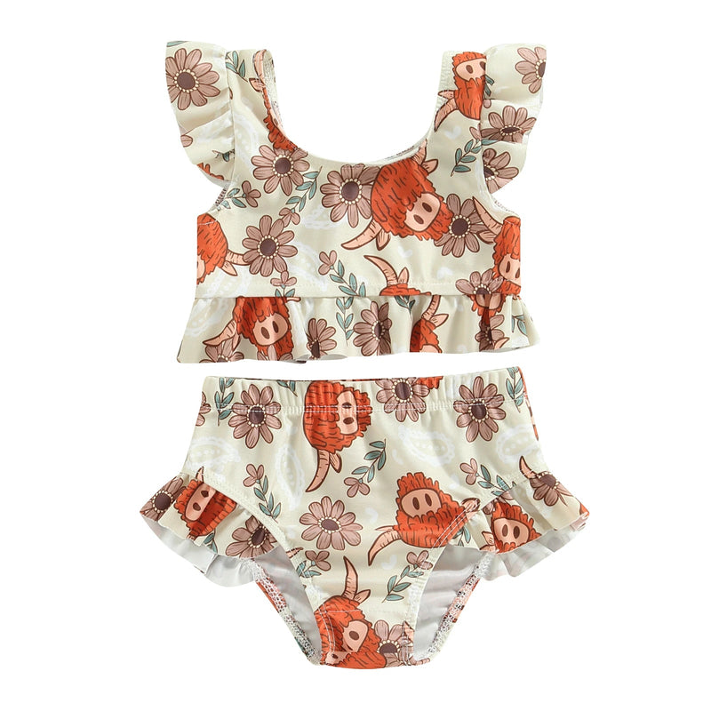 Biquini Infantil Floral – Boutique Infantil Les Enfants
