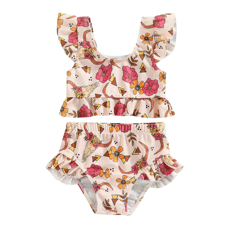 Biquini Infantil Floral – Boutique Infantil Les Enfants