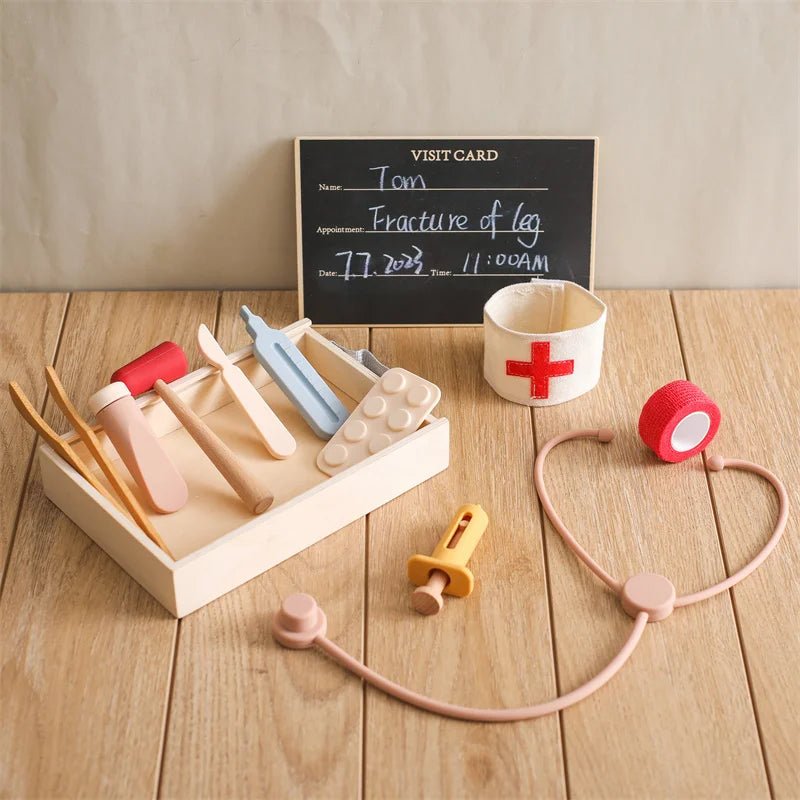 Brinquedo de Madeira e Silicone | Kit Heatlh – Boutique Infantil Les Enfants