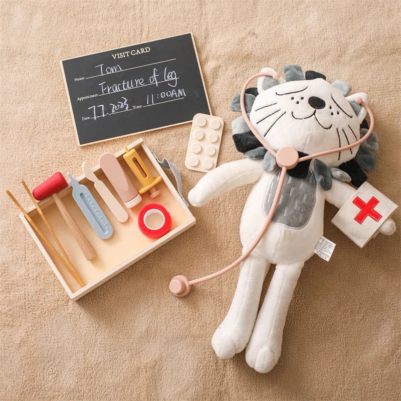Brinquedo de Madeira e Silicone | Kit Heatlh – Boutique Infantil Les Enfants