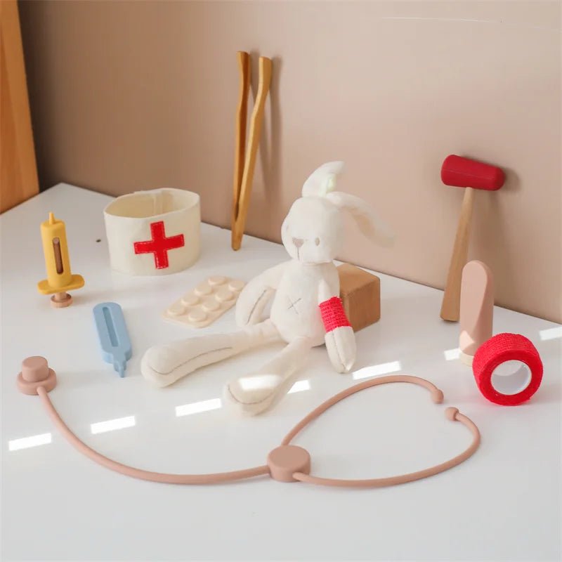 Brinquedo de Madeira e Silicone | Kit Heatlh – Boutique Infantil Les Enfants