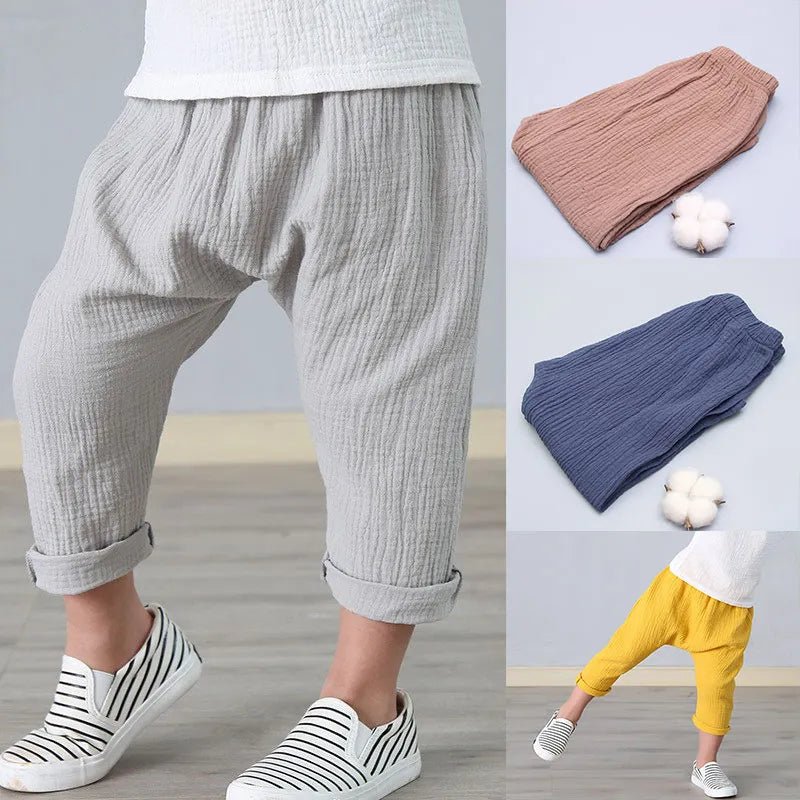 Calça de Linho Hamdan – Boutique Infantil Les Enfants