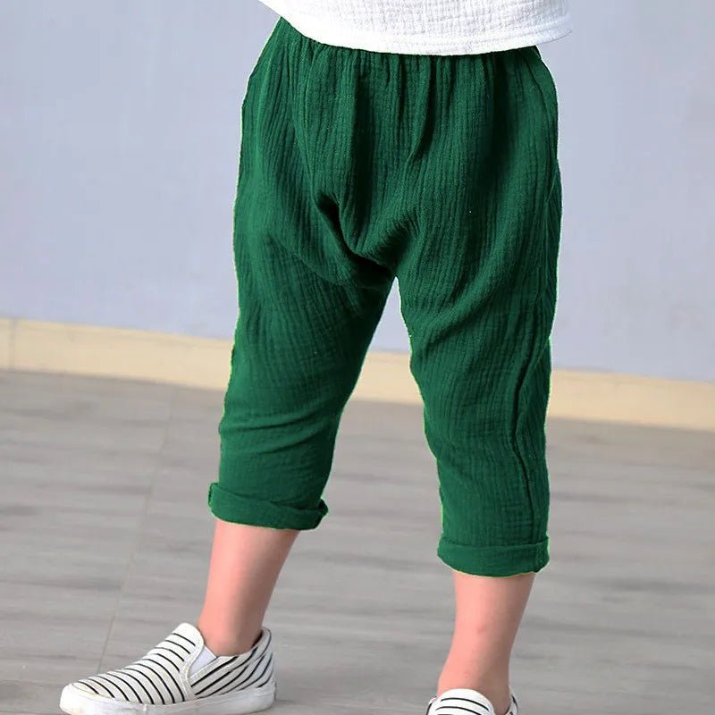 Calça de Linho Hamdan – Boutique Infantil Les Enfants