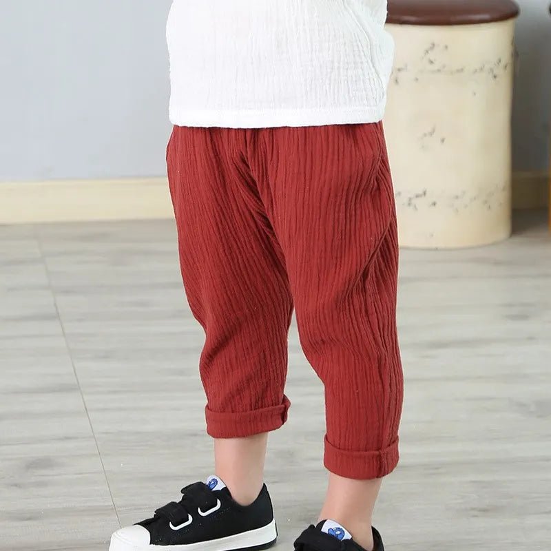 Calça de Linho Hamdan – Boutique Infantil Les Enfants