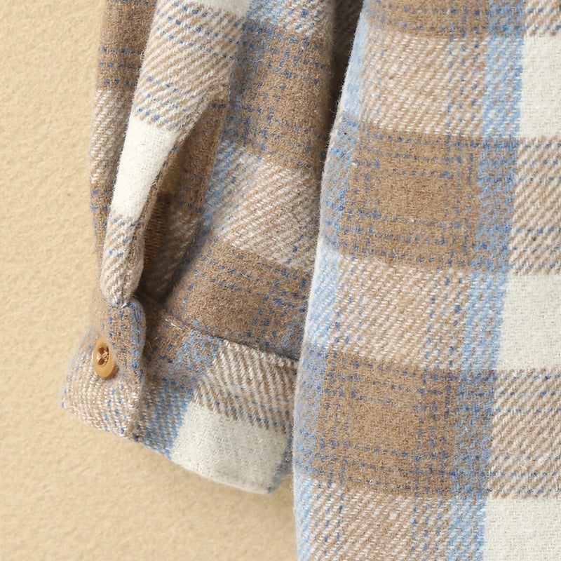 Camisa Nuvem Xadrez – Boutique Infantil Les Enfants