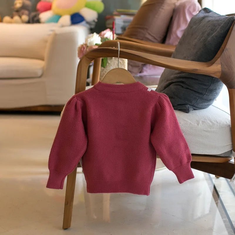 Cardigan de Tricot Frederica – Boutique Infantil Les Enfants