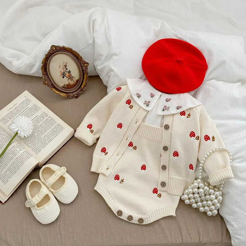 Cardigan Tricot Mushroom – Boutique Infantil Les Enfants