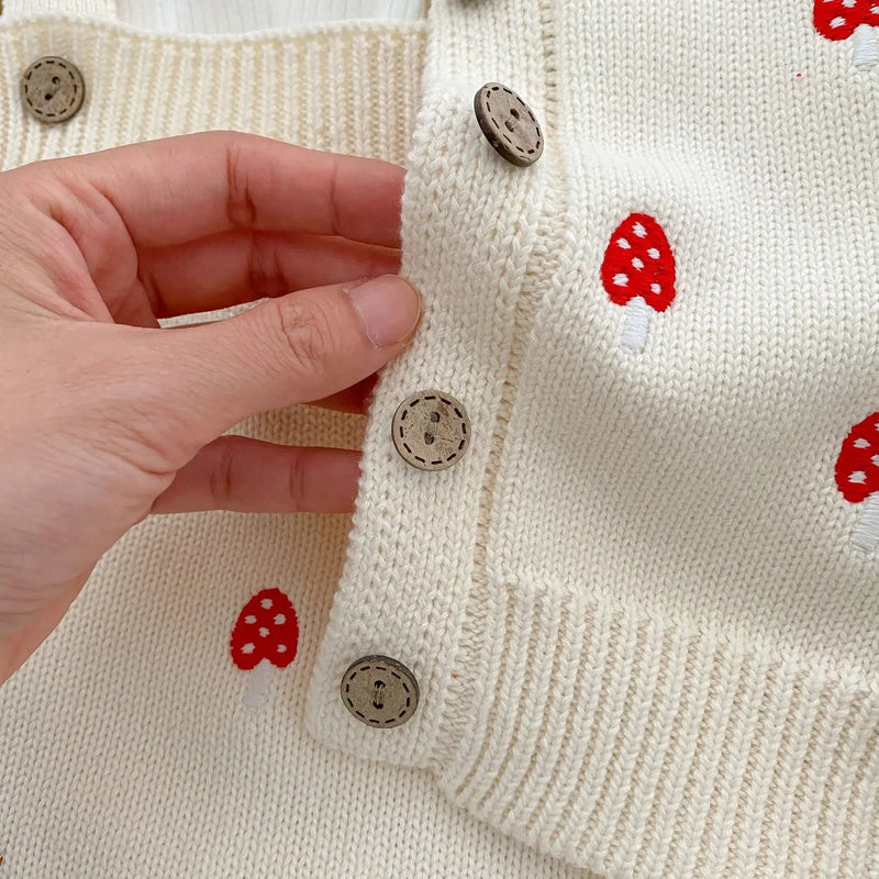 Cardigan Tricot Mushroom – Boutique Infantil Les Enfants