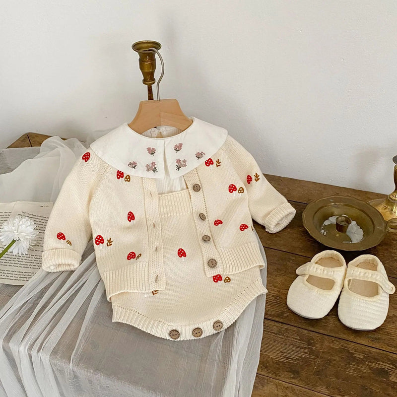 Cardigan Tricot Mushroom – Boutique Infantil Les Enfants