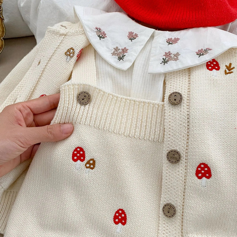 Cardigan Tricot Mushroom – Boutique Infantil Les Enfants