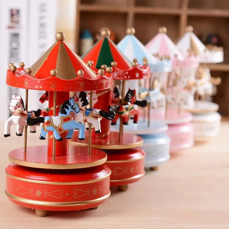 Carrossel | Caixa de Música Colorida – Boutique Infantil Les Enfants