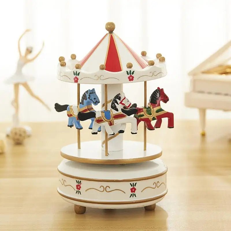 Carrossel | Caixa de Música Colorida – Boutique Infantil Les Enfants