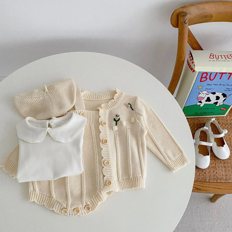 Casaco de Tricot de Clementina – Boutique Infantil Les Enfants