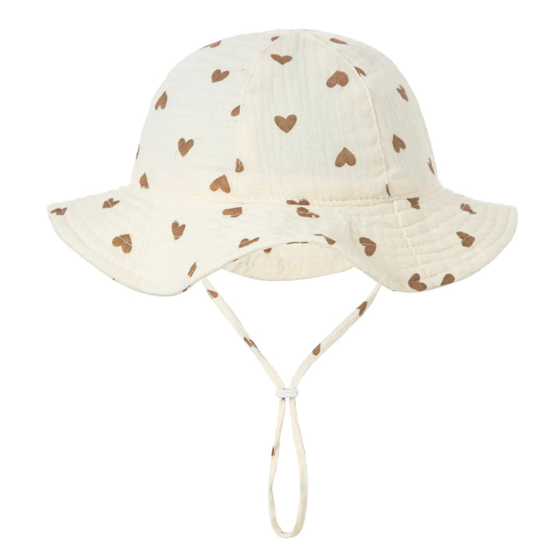 Chapéu de Algodão - Laços e Mini Estampas – Boutique Infantil Les Enfants