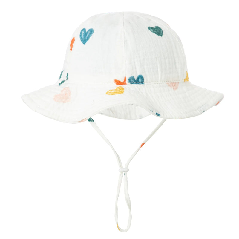 Chapéu de Algodão - Laços e Mini Estampas – Boutique Infantil Les Enfants