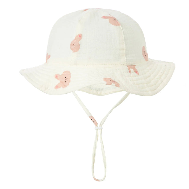 Chapéu de Algodão - Laços e Mini Estampas – Boutique Infantil Les Enfants