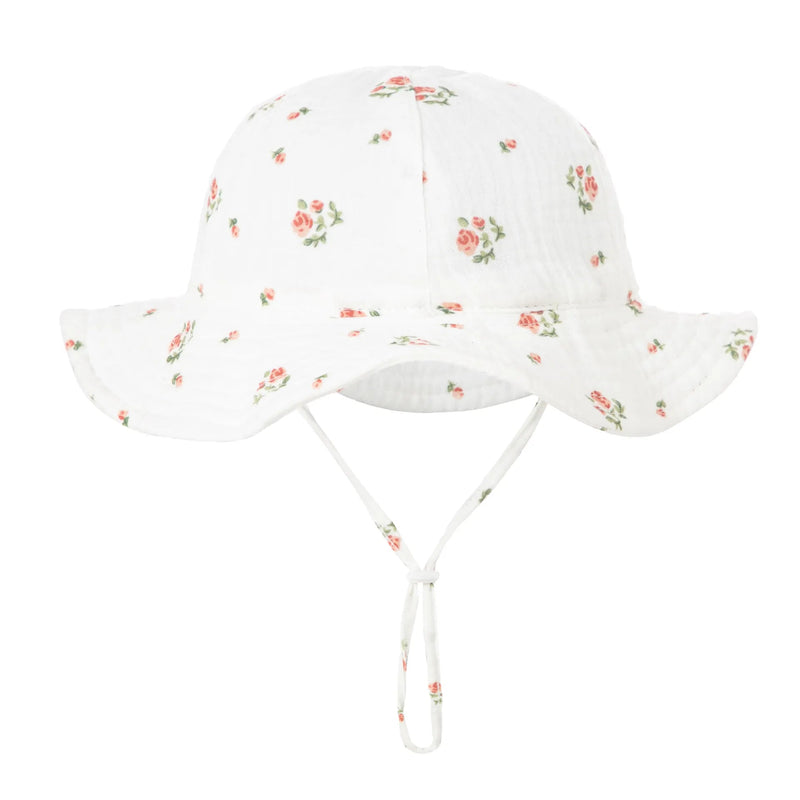 Chapéu de Algodão - Laços e Mini Estampas – Boutique Infantil Les Enfants