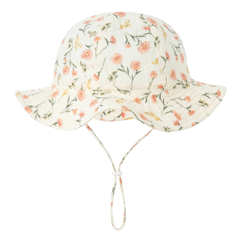 Chapéu de Algodão - Laços e Mini Estampas – Boutique Infantil Les Enfants