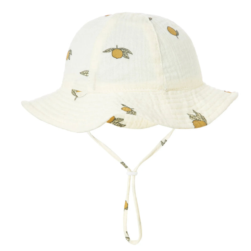 Chapéu de Algodão - Laços e Mini Estampas – Boutique Infantil Les Enfants