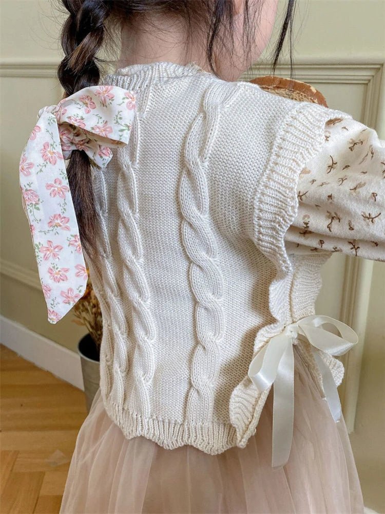 Colete Tricot Elizabeth – Boutique Infantil Les Enfants