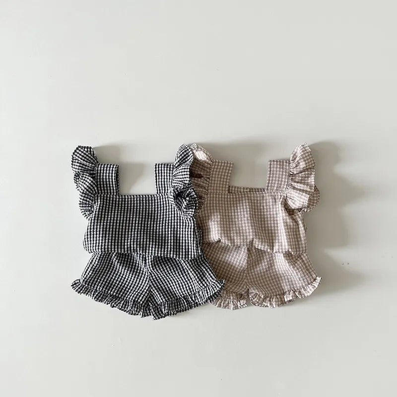 Conjunto Cora | Cropped + Short – Boutique Infantil Les Enfants