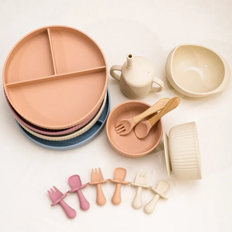 Conjunto de 2 peças de Talheres em Silicone – Boutique Infantil Les Enfants
