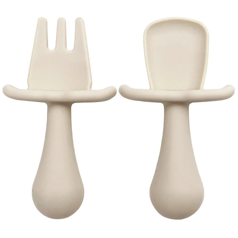 Conjunto de 2 peças de Talheres em Silicone – Boutique Infantil Les Enfants
