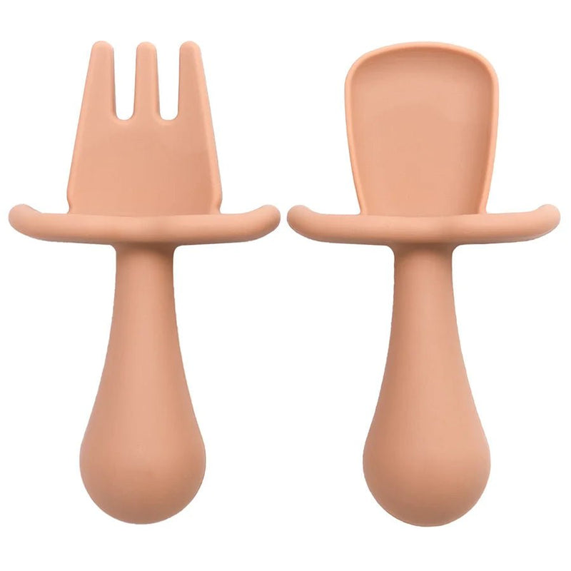 Conjunto de 2 peças de Talheres em Silicone – Boutique Infantil Les Enfants