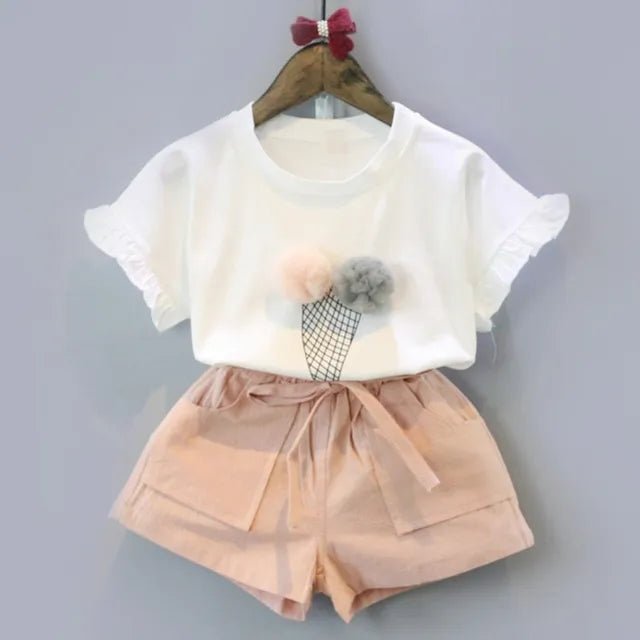 Conjunto de Algodão Ice Cream – Boutique Infantil Les Enfants