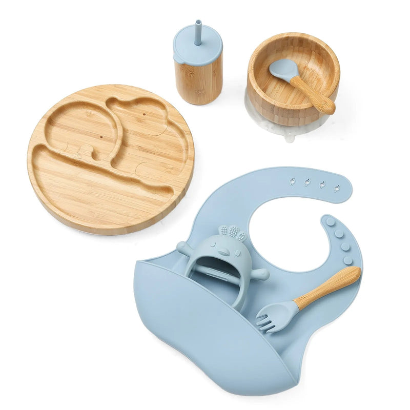 Conjunto de Introdução Alimentar | 7 Peças – Boutique Infantil Les Enfants