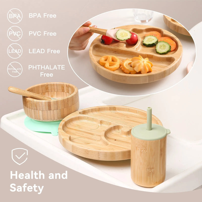 Conjunto de Introdução Alimentar | 7 Peças – Boutique Infantil Les Enfants