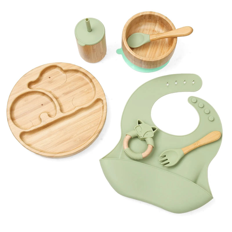 Conjunto de Introdução Alimentar | 7 Peças – Boutique Infantil Les Enfants