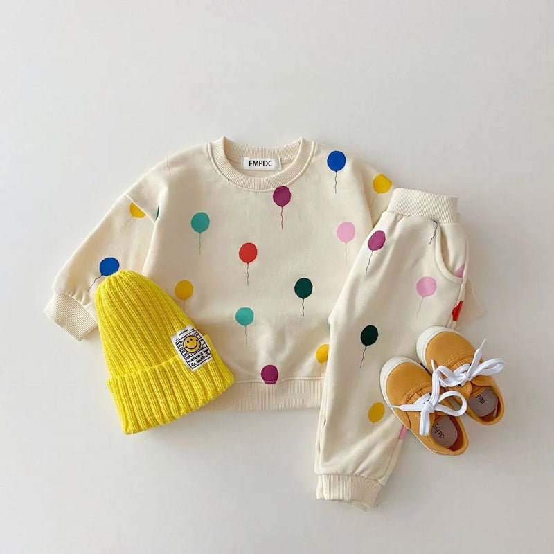 Conjunto de Moletom Balloons – Boutique Infantil Les Enfants