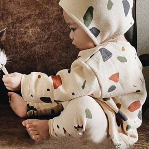 Conjunto de Moletom La Nature – Boutique Infantil Les Enfants