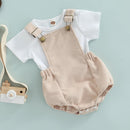 Conjunto Macacão e Camiseta de Manga Curta – Boutique Infantil Les Enfants